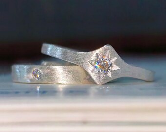 Sterlingzilveren ring minimalistisch open verstelbaar • vintage stijl • cadeau voor haar • jubileumcadeau