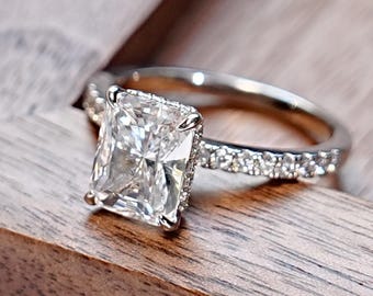 Statementring in sterlingzilver, minimalistische verlovingsring voor vrouwen, sierlijk jubileumcadeau voor haar, beloftering