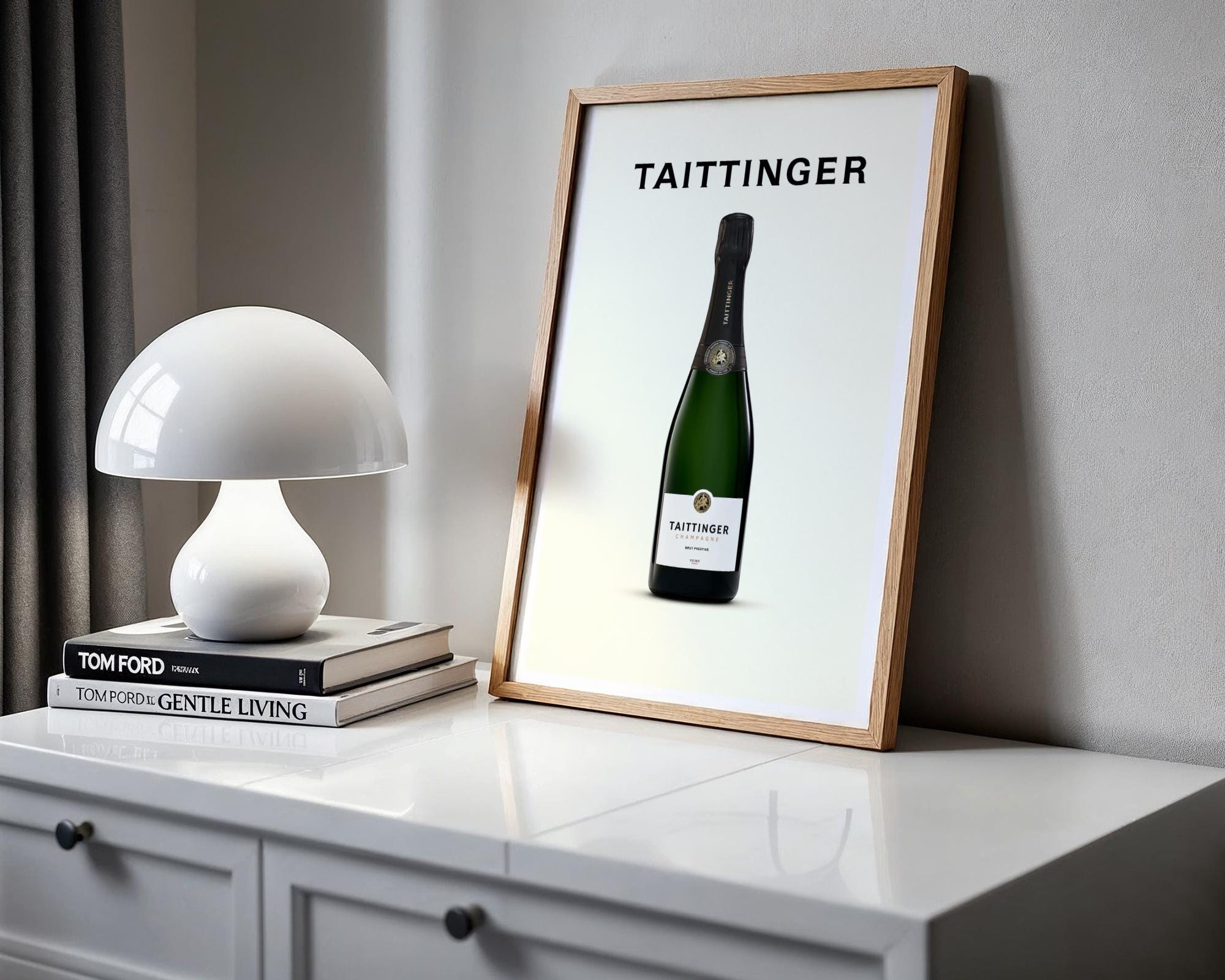 テタンジェ シャンパン ポスター - Etsy 日本