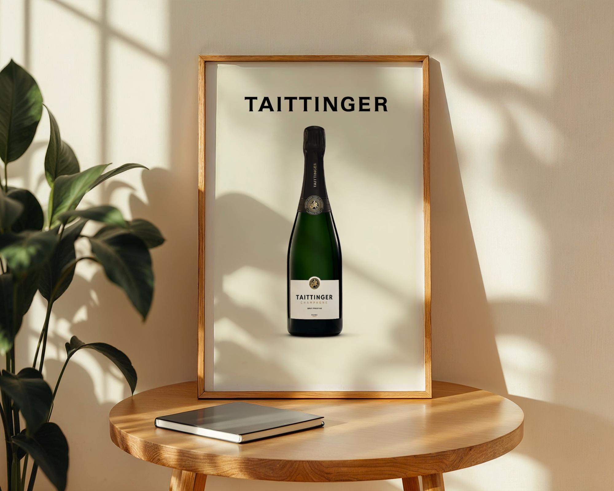 テタンジェ シャンパン ポスター - Etsy 日本