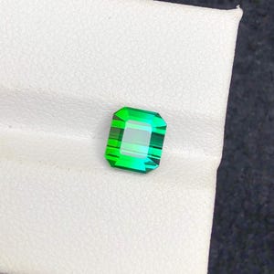 2.10 Carat Excellent beautiful untreated bluish green tourmaline from Afghanistan