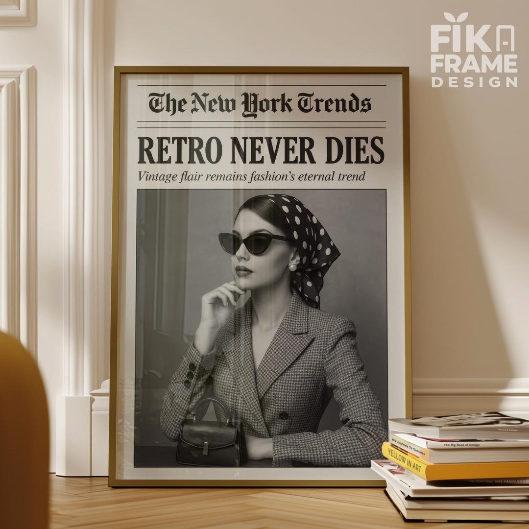 vintage L.G.B news paper design タンクトップ Amazon.com: Retro Newspaper Headline Wall Art, Better Late Than
