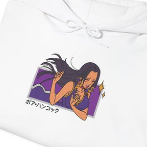 Embroidered Anime Hoodie - Stylish Embroidered Japanese Anime Sweatshirt | Perfect Gift for Anime and Manga Fans