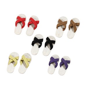 multi colors Cotton Room Sandals – Comfortable Washable Flip-Flop Style Indoor Slippers