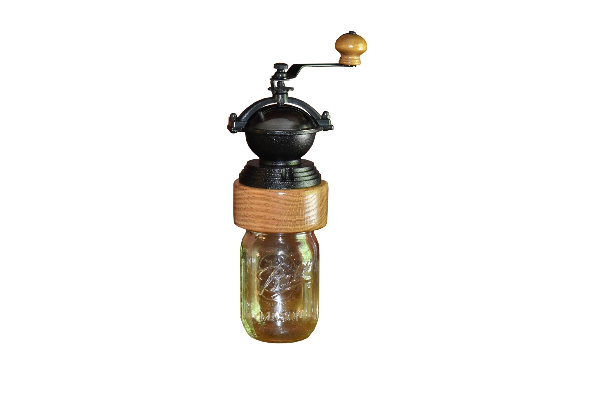 canning jar coffee grinder