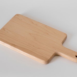 Solid one piece maple cutting boards non toxic wood cutting board 7" Cutting board inches