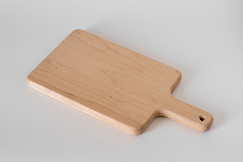 Solid one piece maple cutting boards non toxic wood cutting board 7" Cutting board inches