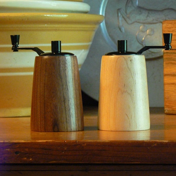 Handmade Wooden Salt and Pepper Grinders - Handmade Wooden Salt and Pepper Mills – Wood and Ceramic Grinder-Wood and Ceramic Mills-SPM196