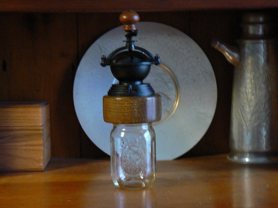 Mason Jar Coffee Grinder Vintage Style Coffee Grinder Etsy Australia