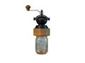 Canning jar coffee grinder - vintage style coffee grinder - off the grid coffee grinder - manual coffee grinder