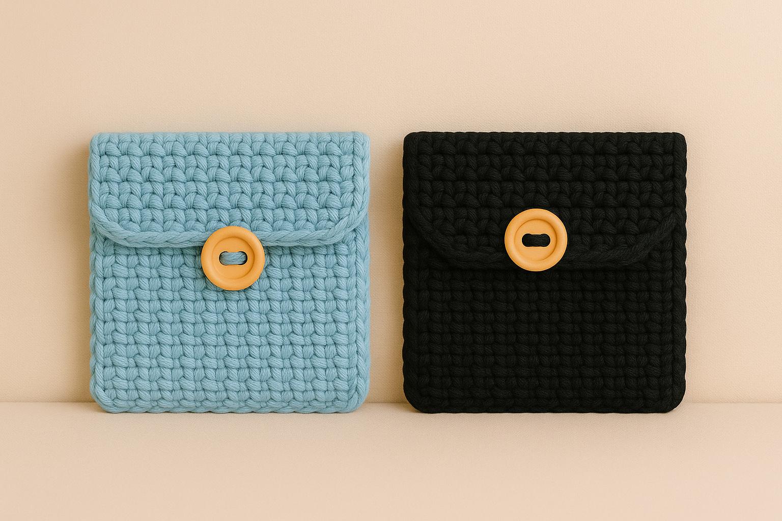 40 Small Purse Crochet Patterns for Chic, Portable Bags and Mini Accessories 5 Crochet Mini Wallet