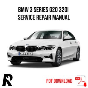 BMW 3 Series 320i G20 2019 Service Manual Repair, Workshop Service Repair, INSTANT Download PDF