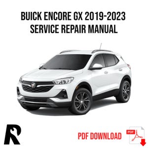 Buick Encore GX 2019-2023 Service Manual Repair, Workshop Service Repair, INSTANT Download PDF