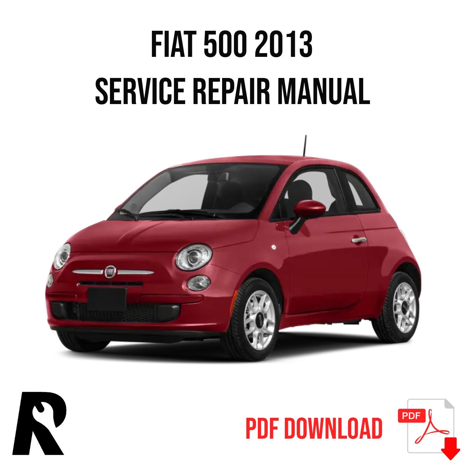 Fiat 500 Workshop Manual - Etsy Canada