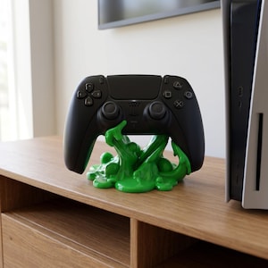 Soporte para slime impreso en 3D: Soporte para mando, Regalos frikis para novio