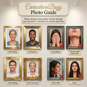 Personalized Teacher Caricature: Funny Custom Portrait (Digital Download) image 5