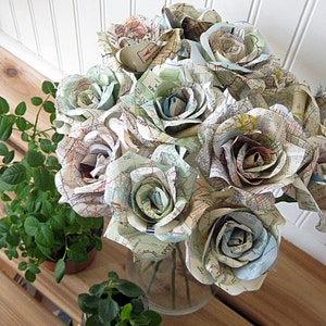 Paper Roses Tutorial Instant Download PDF