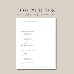 Digital Detox Plan for Screen Time Reset and Offline Routine