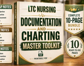 LTC Nursing Documentation Cheat Sheet Charting Guide