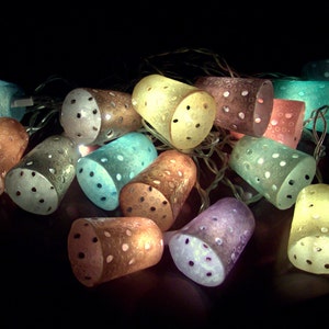 Decorative Polymer Clay Fairy Lights - TUTORIAL 3 in 1! decorative lights home outdoor indoor light fairy lights romantic lights