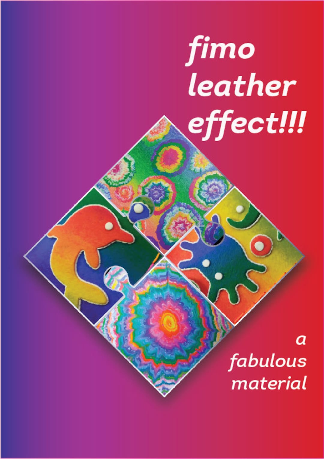 Fimo Leather Effect! A Fabulous Material! Tutorial, Know How, Lesson ...