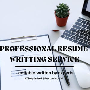 Professional Resume Template | Clean ATS-Friendly CV | Editable Modern Design | Minimalist Job Application Download
