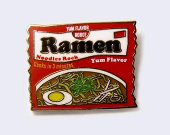 Ramen Package Enamel Pin