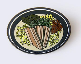 Ramen Enamel Pin (Tonkotsu)