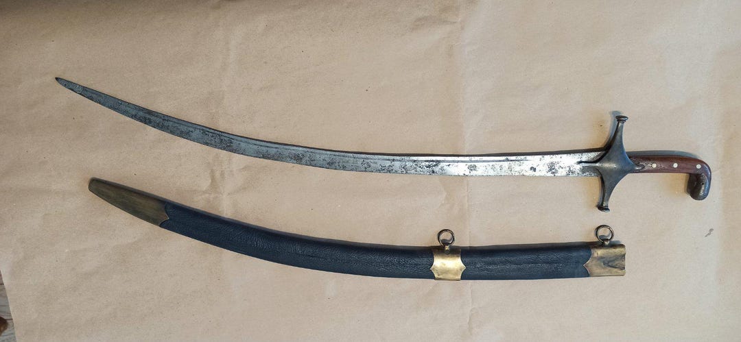 Antique Original Syrian Kilij Sabre 17th Century Oriental Dagger Saber ...