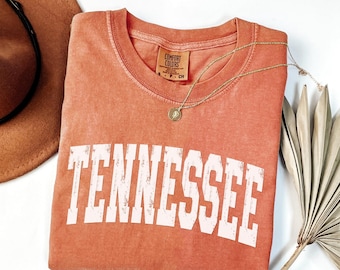 Comfort Colors Tennessee T-Shirt - Vintage State Pride Tee