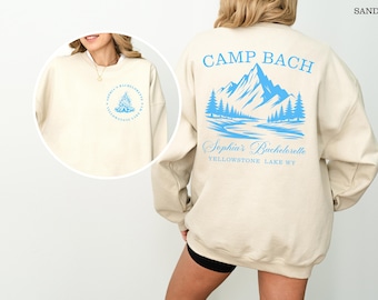 Vintage Camp Bachelorette Sweatshirt: Retro Lake Bridal Party