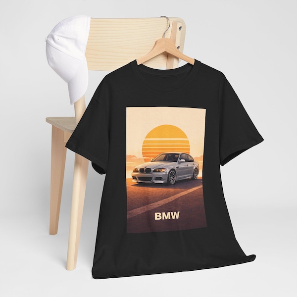 BMW M3 Sunset Tee | Vintage Racing Graphic T-Shirt