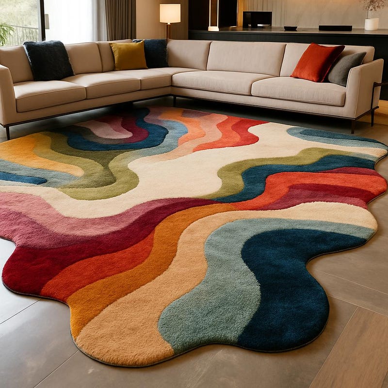 Colorful Rugs - Etsy