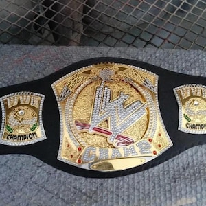 Handmade world heavy weight spinner Replica title belt adult size 4MM