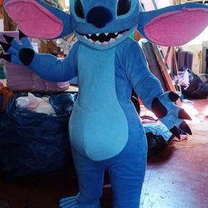 Blu Alien Adult Party Mascot Costume Inspired Adult Costume
