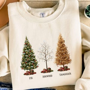 Subtle Anti Trump Sweatshirt Fir Dogwood Tamarack, FDT Shirt Anti Maga Shirt, FDT Shirt, Anti Trump Christmas Shirt, National Park Shirt