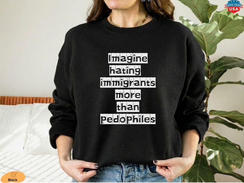 Imagine Hating Immigrants Tee, Abolish Ice Anti Ice, Protect Immigrants, Chinga La Migra, FDT Liberal Protest, Trump Epstein image 7