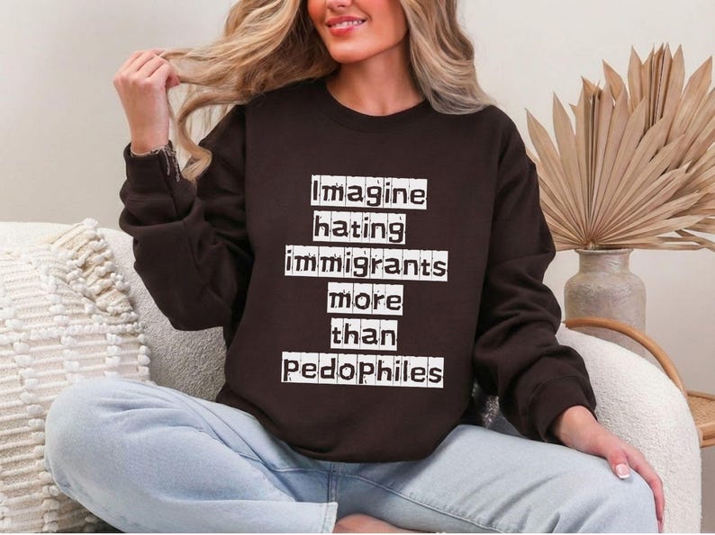 Imagine Hating Immigrants Tee, Abolish Ice Anti Ice, Protect Immigrants, Chinga La Migra, FDT Liberal Protest, Trump Epstein image 9