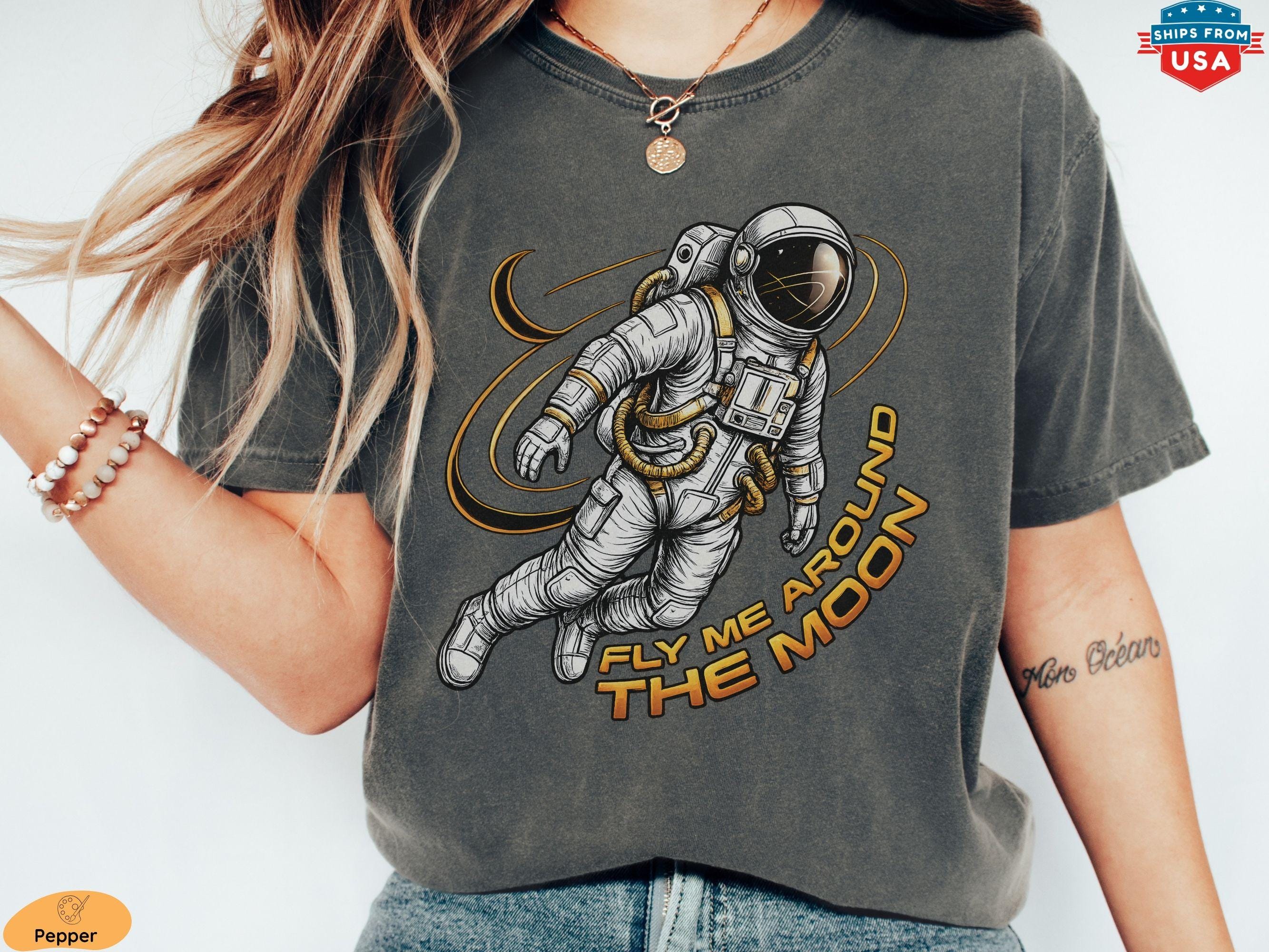 Fly Me to the Moon Shirt - Etsy