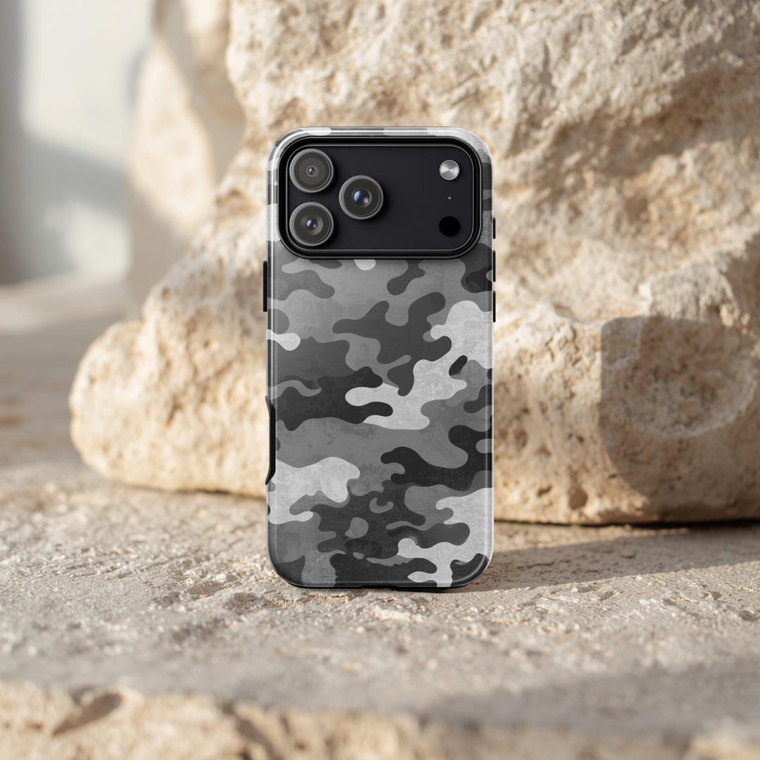 Urban Camo iPhone Case: Military Style, Dual Layer Protection - Etsy