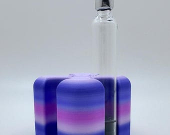 3D Printed 3ml Refillable Injection Pen Cartridge Holder | Pen Vial Organizer with Center Primer
