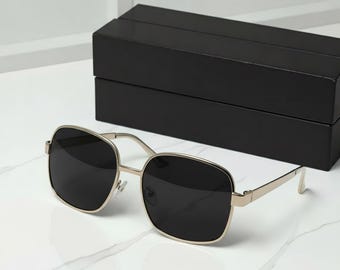Tyler Durden Sonnenbrillen | Vom Fight Club inspirierte schwarz getönte Sonnenbrille