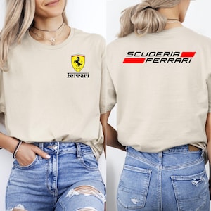 Scuderia Ferrari Shirt, Ferrari Race Shirt, Ferrari Lover Shirt, F1 Ferrari Shirt, Ferrari T-shirt, Car Race Shirt, Ferrari Racing Shirt