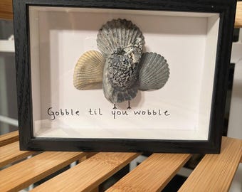 Gobble til you wobble (1): 5 1/2” by 7 1/2” Shadowbox