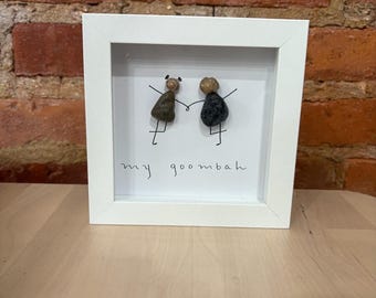 Mon goombah : Shadowbox carré de 5 3/4"