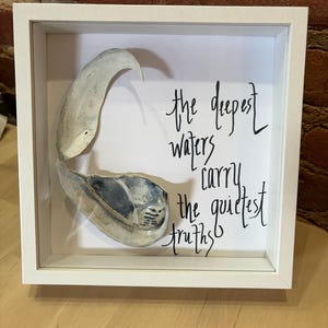Deepest Waters: 8 1/2" Square Shadowbox