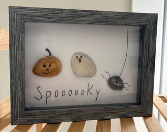 Spooky: 5 1/2” by 7 1/2” Shadowbox