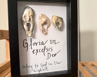 Gloria: 5 1/2” by 7 1/2” Shadowbox