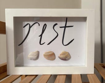 Rest… 5 1/2” by 7 1/2” Shadowbox