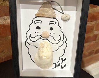 Ho Ho Ho: 5 1/2” by 7 1/2” Shadowbox